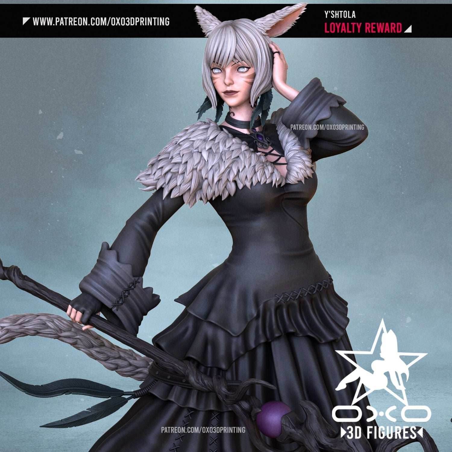 Y'shtola Rhul - Final Fantasy (18+ NSFW/SFW) - 1:10 scale - SFW / 1:10