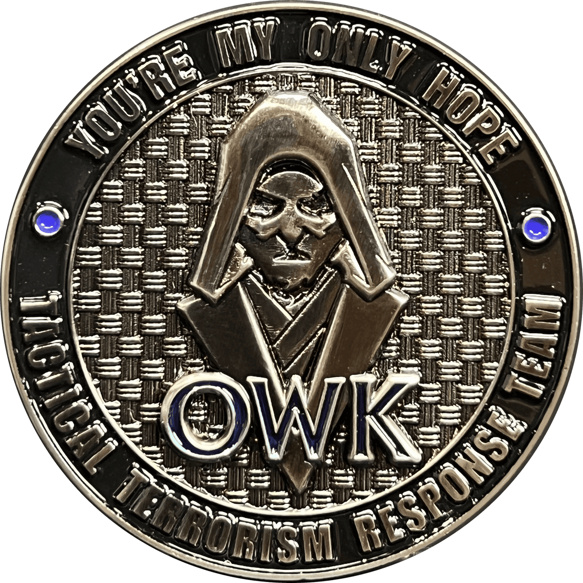 DL13-008 Obi-wan Kenobi You're My Only Hope Death Star TACTICAL TERRORISM RESPONSE TEAM 10 TTRT CBP Challenge Coin - 