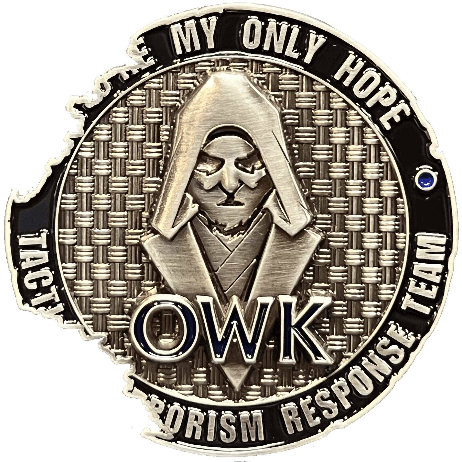 DL13-009 Obi-wan Kenobi You're My Only Hope Death Star II Rogue TACTICAL TERRORISM RESPONSE TEAM 12 TTRT CBP Challenge Coin - 