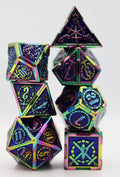 Crossed Swords: Oceanus Treasure Sword - Metal RPG Dice Set - 