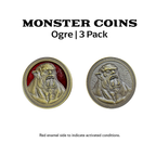 Monster Coins - Ogre - 3 Pack