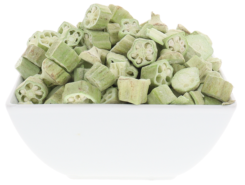 Freeze Dried Sliced Okra