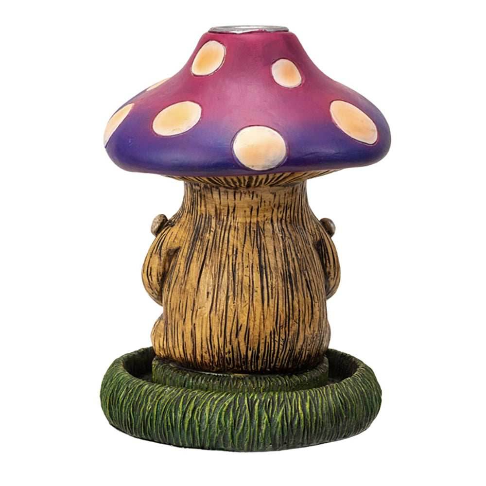 Mushroom Grandpa Backflow Incense Burner - 