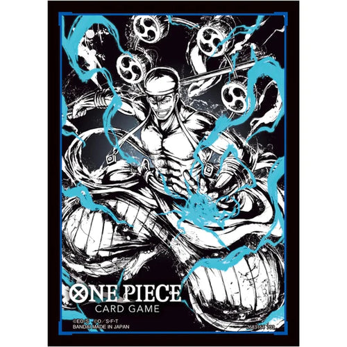 One Piece Card Game Official Sleeves: Assortment 5 - Enel (70-Pack) - Bandai Card Sleeves