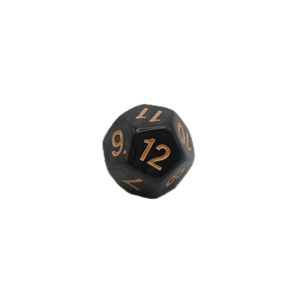 Onix's Core - 7 Piece DnD Dice Set | Acrylic RPG Gaming Dice - 