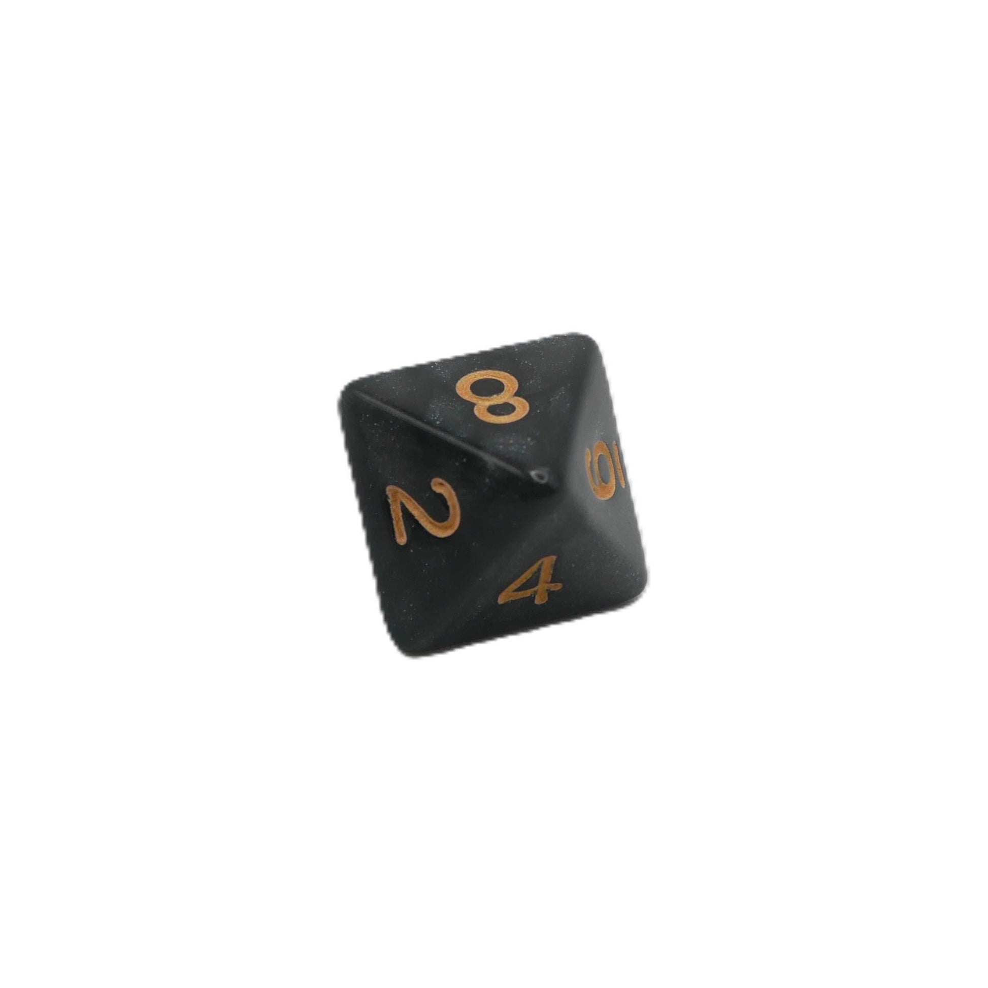 Onix's Core - 7 Piece DnD Dice Set | Acrylic RPG Gaming Dice - 