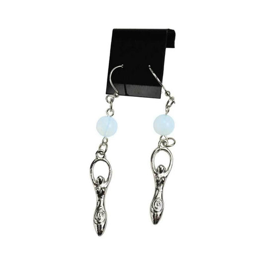 Opalite Goddess Earrings - 