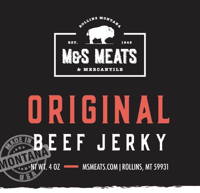 Original Beef Jerky - 1/4 lb (4oz)