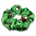 Green Christmas Snoopy Scrunchie - 