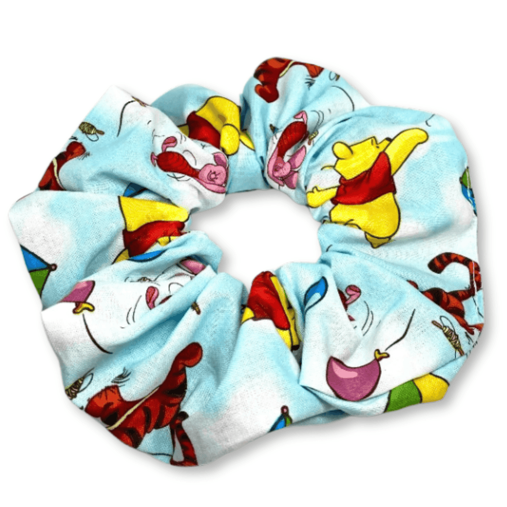 Winnie the Pooh Sky Scrunchie - 