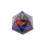 Owlbear's Eye - Giant D20 Moving Eye DnD Dice | Acrylic RPG Gaming Dice