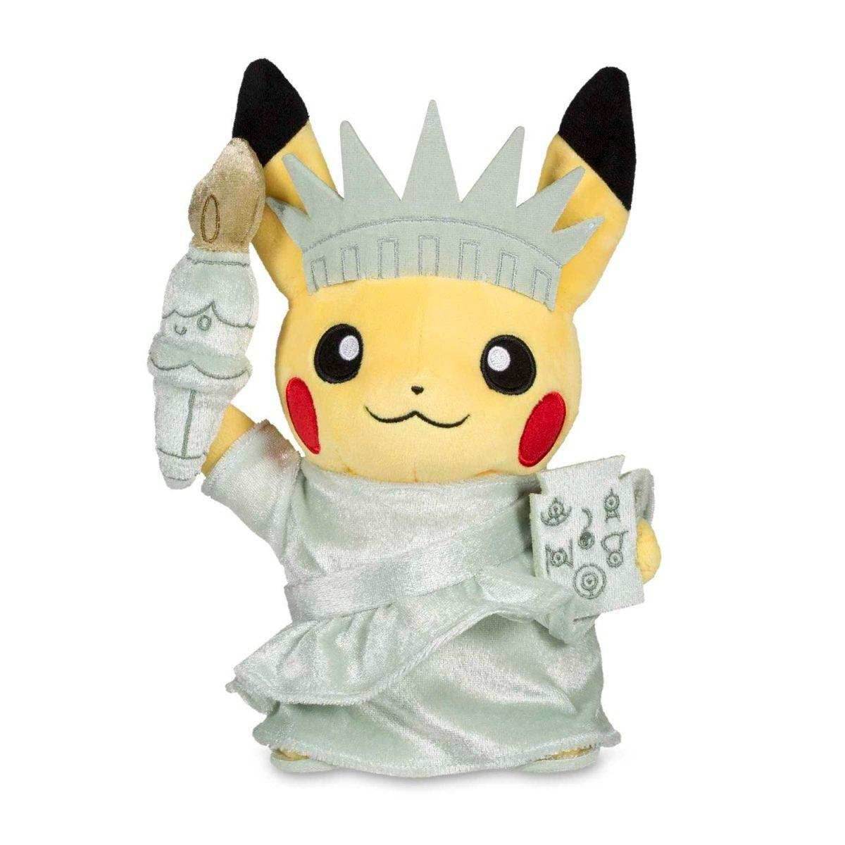 Pikachu Around the World: Liberty Pikachu Poké Plush - 8 ½ In. - 
