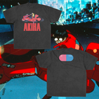 Akira Vintage Black Tee