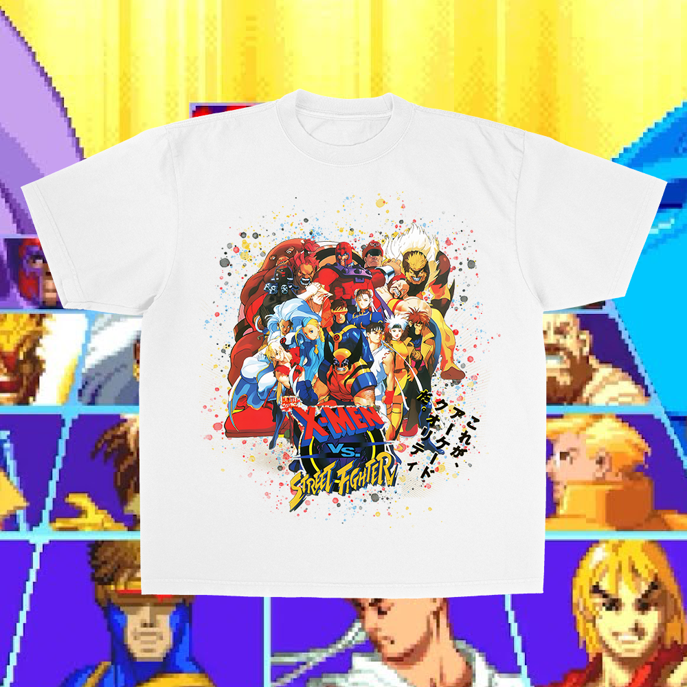 X-Men Vs. Street Fighter Tee
