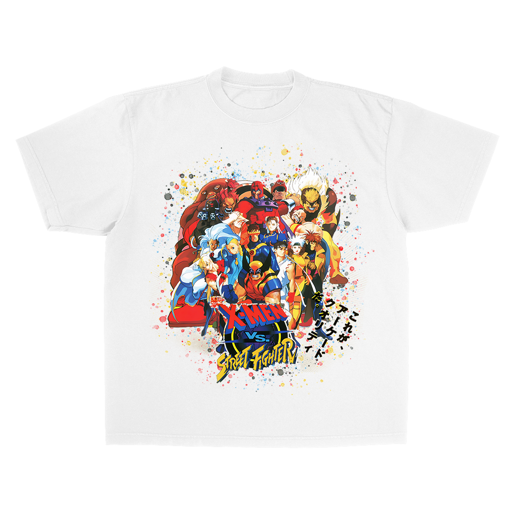 X-Men Vs. Street Fighter Tee