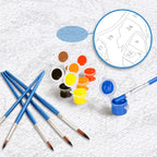 Red Moon - Paint By Numbers Kit