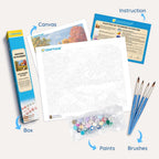 Red Moon - Paint By Numbers Kit
