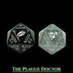 Plague Doctor Dice Set