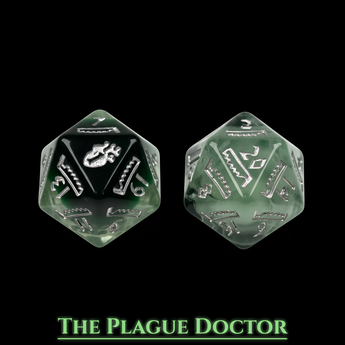 Plague Doctor Dice Set