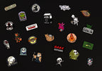 Premium Mystery Dice 6 Pack – Dice, Pins, and Stickers! No Duplicates!