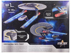 Skill 2 Model Kit USS Cerritos NCC-75567 Spacecraft "Star Trek: Lower Decks" (2020-2024) TV Series 1/1400 Scale Model by Polar Lights