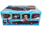 Skill 2 Model Kit 1966 Batmobile "Bad Guy Getaway Edition" with Penguin and Catwoman Figures "Batman" (1966-1968) TV Series 1/25 Scale Model by Polar Lights