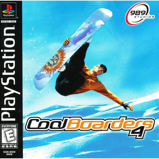 Cool Boarders 4 (Playstation) - Game Manual Only