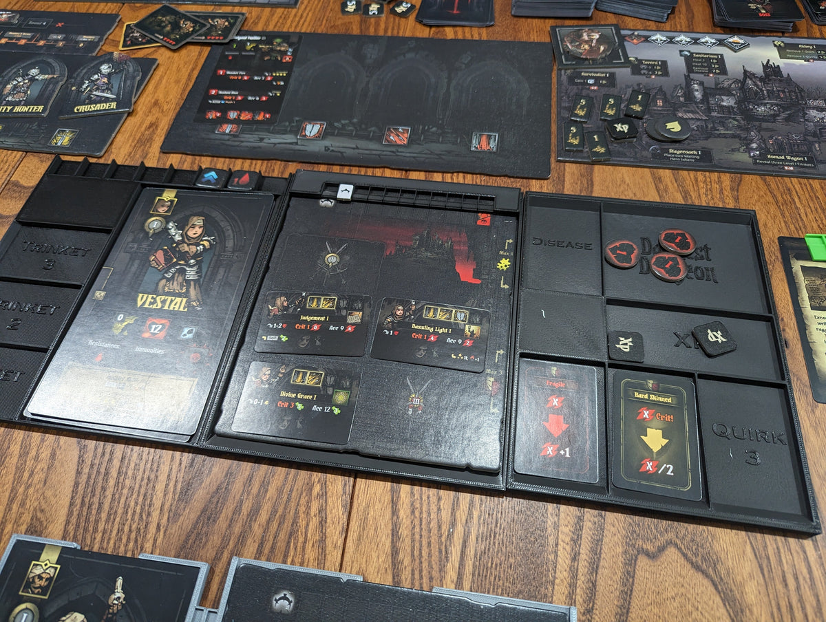 Player Dashboard for Darkest Dungeon