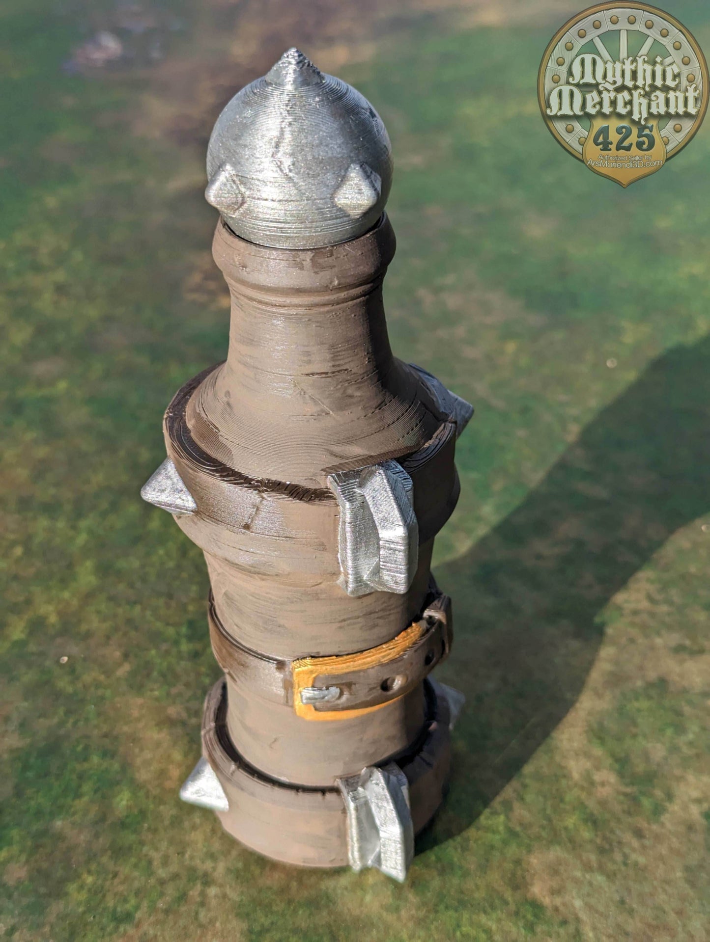 Ogre's Strength Potion 3D Printed Dice Jail | RPG Dice Vault | D20 Storage Box | Player Gift - Channel Massive Power! - Black / Yes- Include Random Dice Set