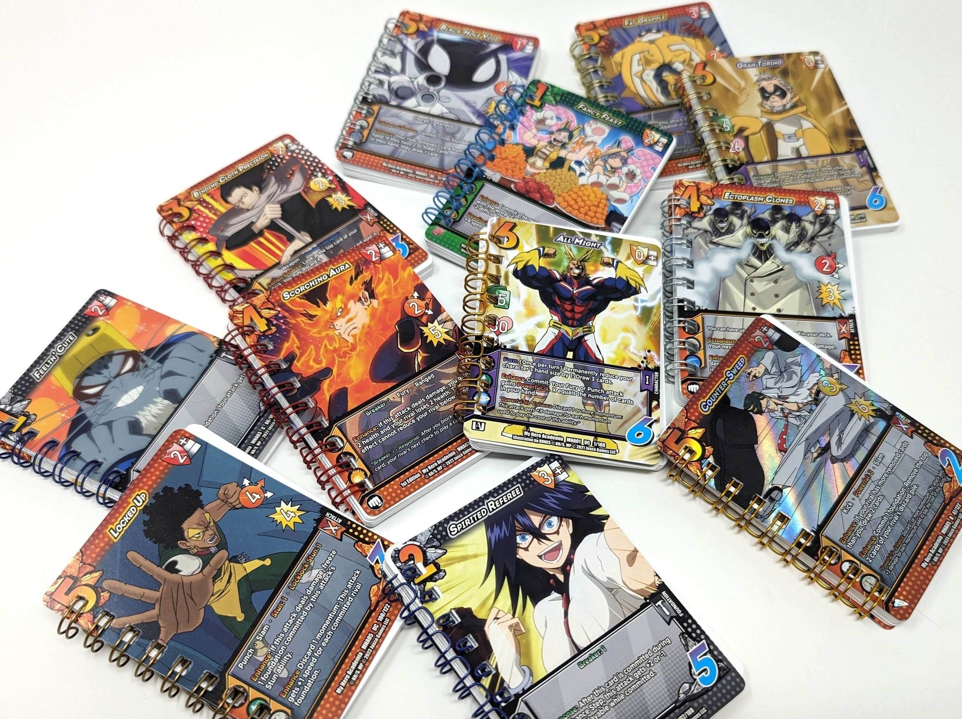 Students & Kids MHA Trading Card Notebook - Random Student