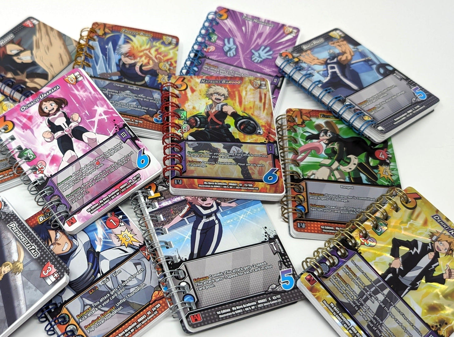 Students & Kids MHA Trading Card Notebook