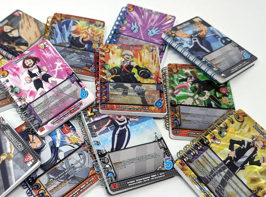 Students & Kids MHA Trading Card Notebook