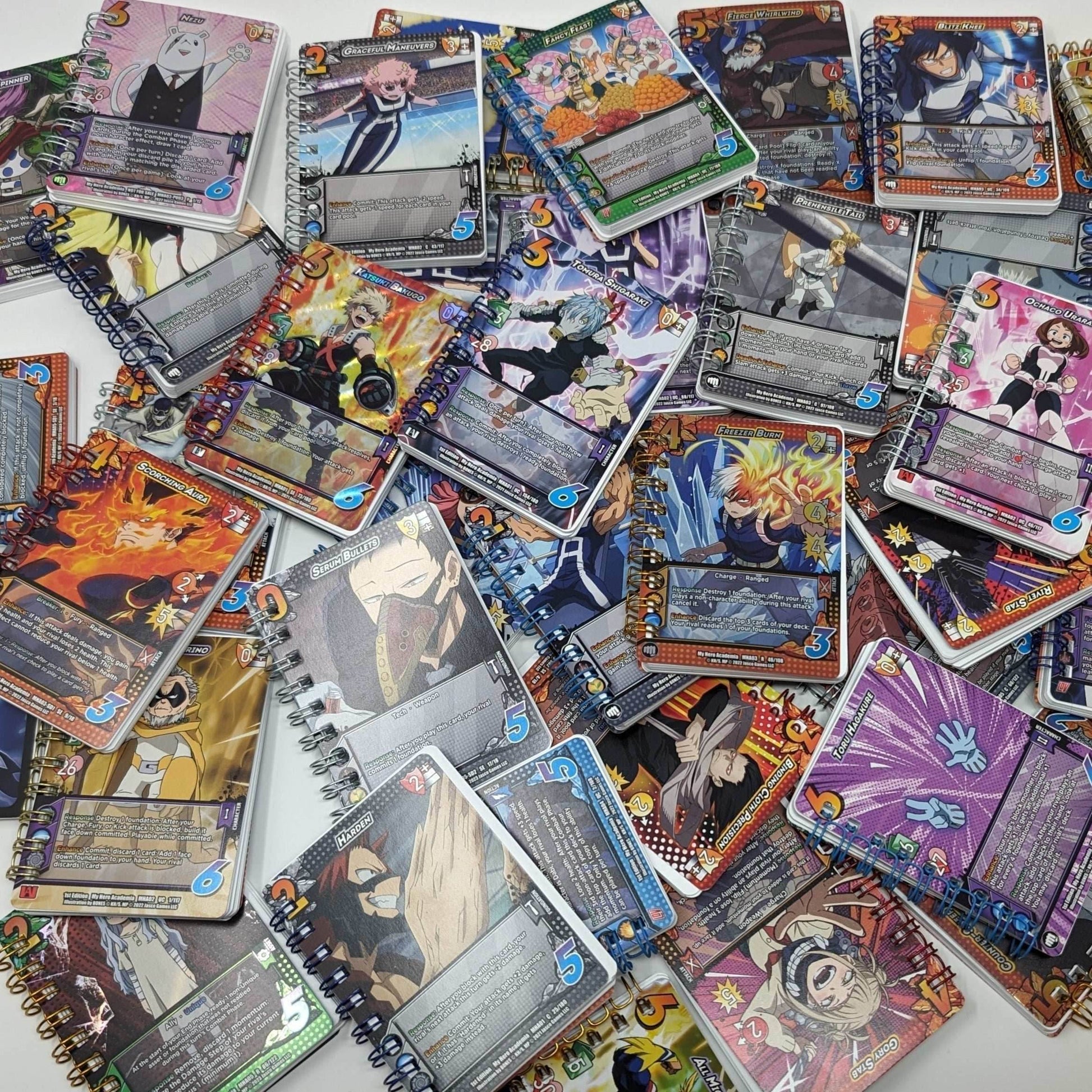 Villains MHA Trading Card Notebook - Random Villain