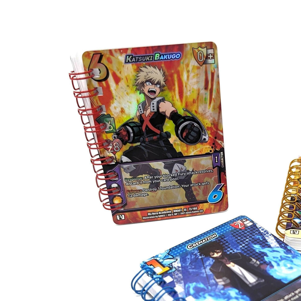 Villains MHA Trading Card Notebook - Random Villain