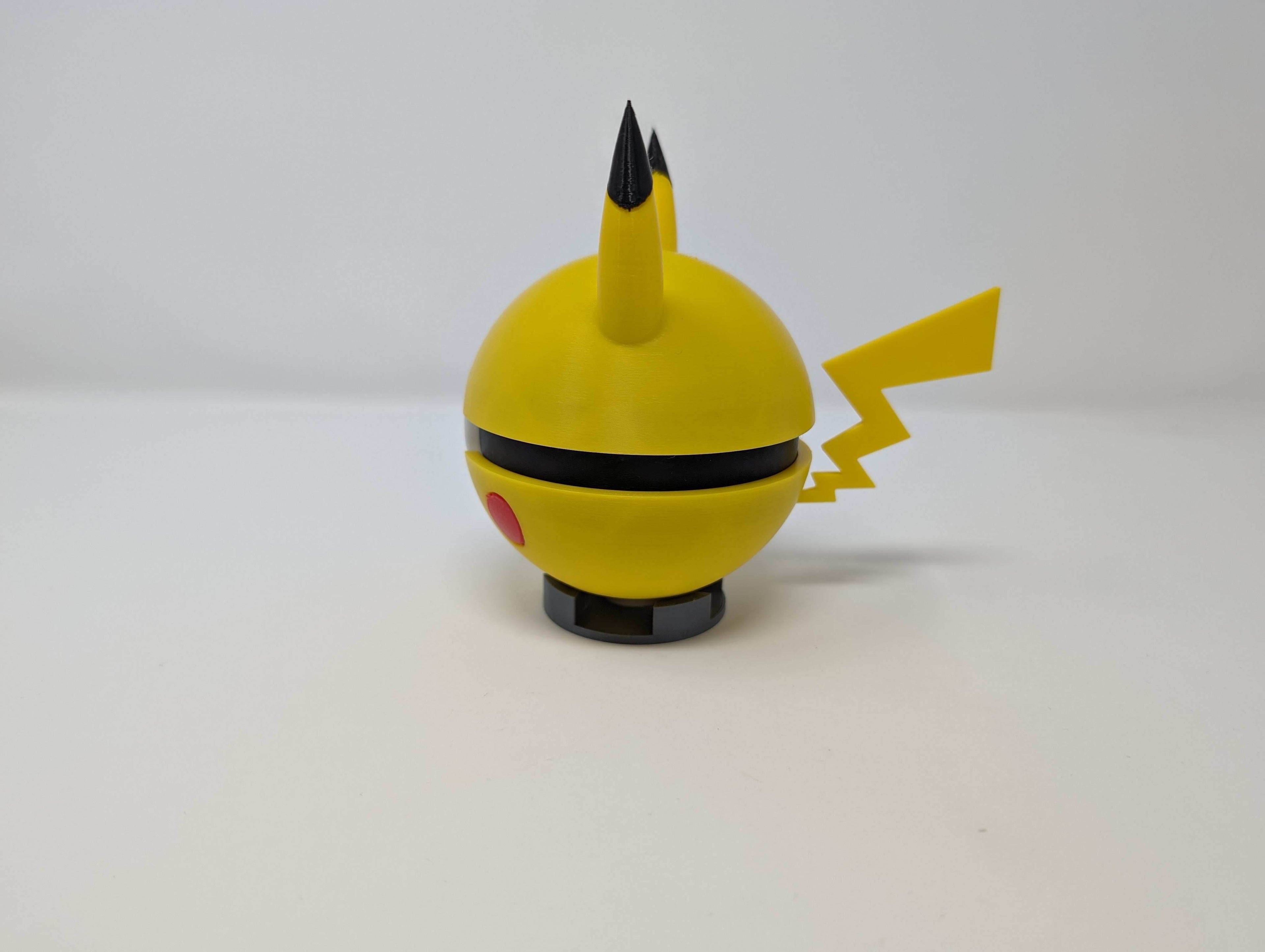 Pikachu Style Pokeball - 