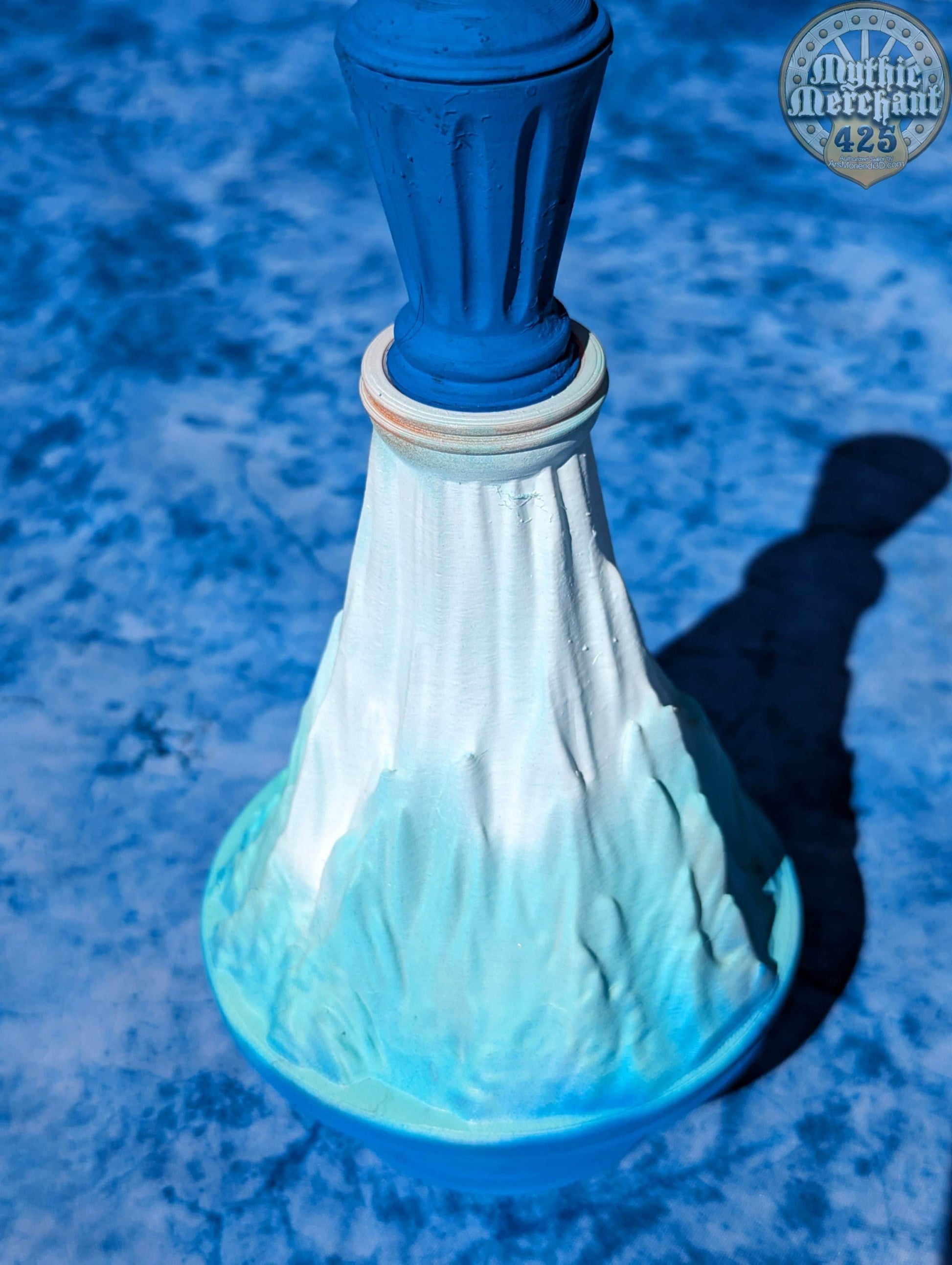 Cloud Giant's Strength Potion 3D Printed Dice Jail | RPG Dice Vault | D20 Storage Box | Wargaming - Player Gift - Unleash Mighty Rolls! - Black / Yes- Include Random Dice Set