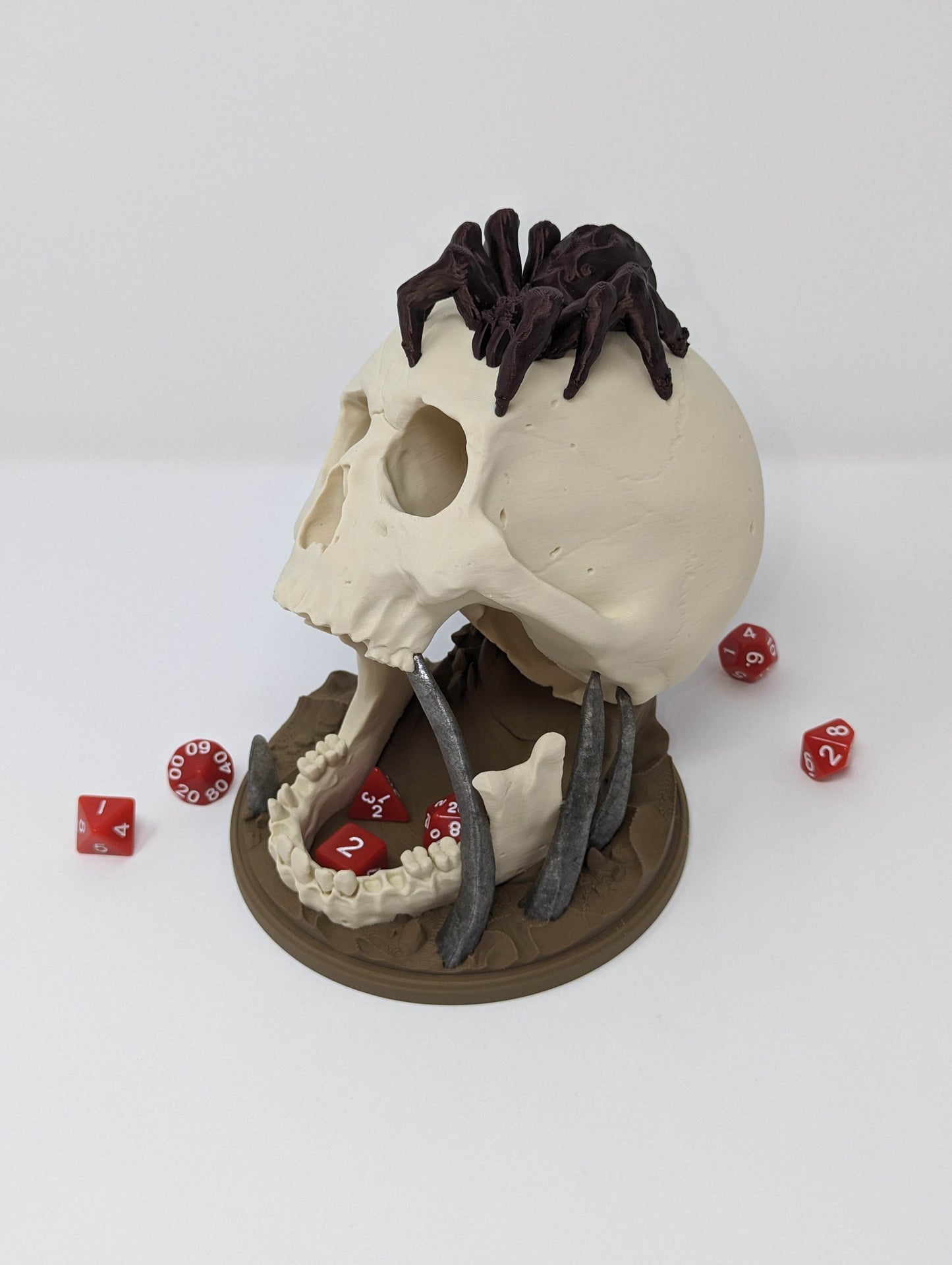 Desert Skull Dice Tower - Multicolor As Shown / Spider / Regular