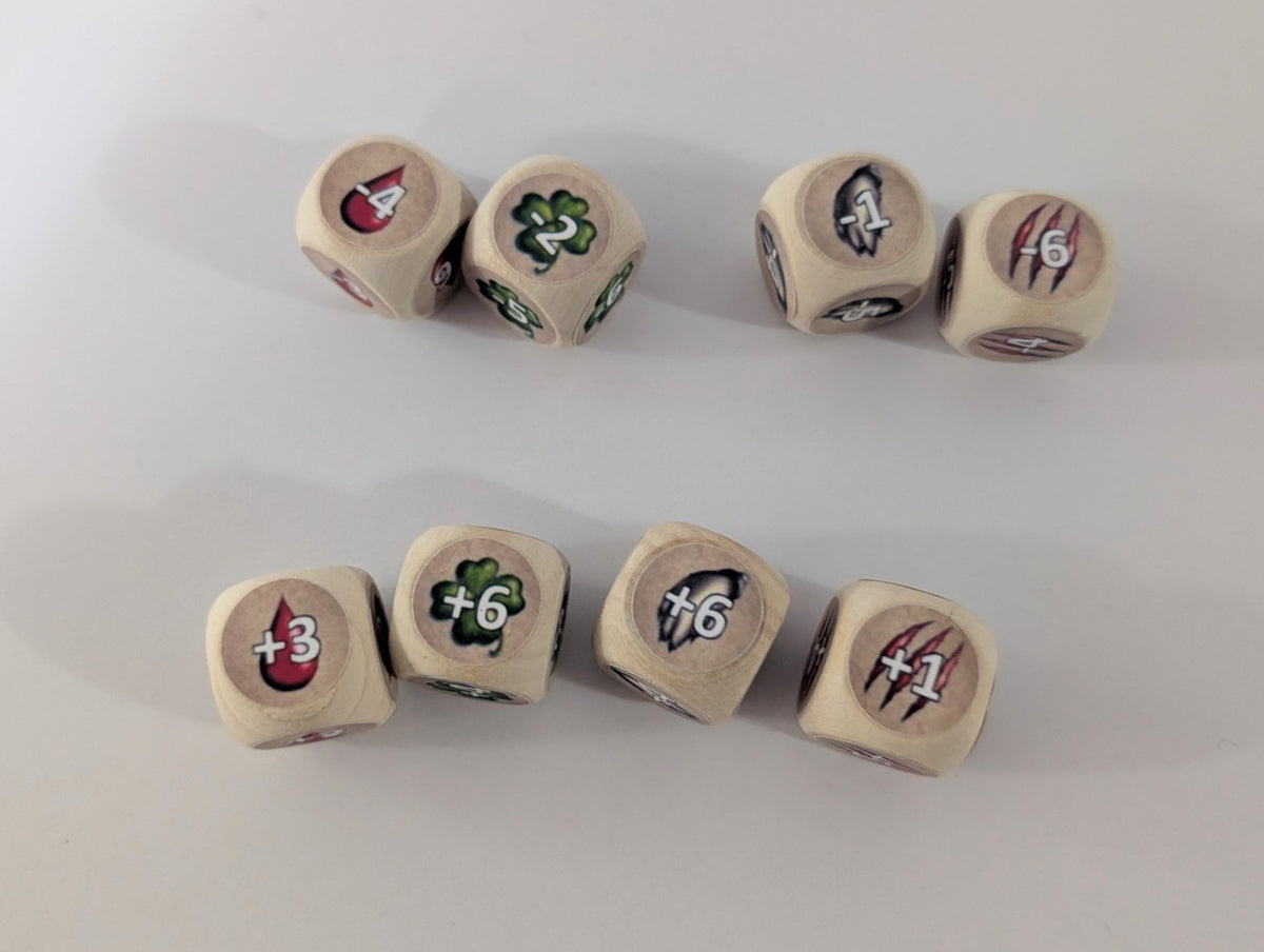 Euthia Torment of Resurrection Dice Stat Trackers