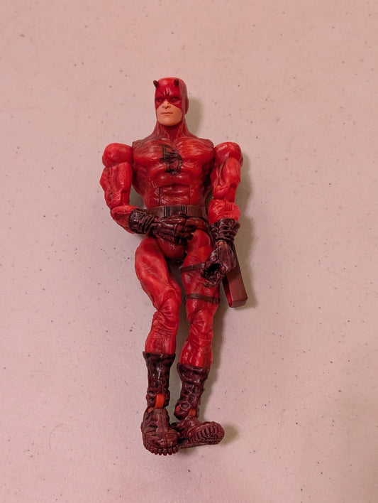 Daredevil Face Off Marvel Legends Series Daredevil Toy Biz Action Figure 2006(Vintage, Action Figure, Missing parts/accessories, Collectable, Toy)