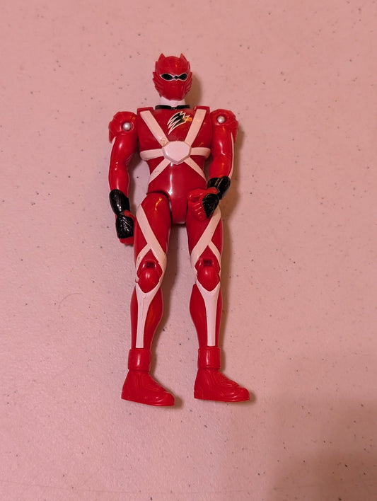 Red Jungle Fury Ranger Power Rangers  Action Figure -  2007 Bandai Toy(Vintage, Action Figure, Missing parts/accessories, Collectable, Toy)