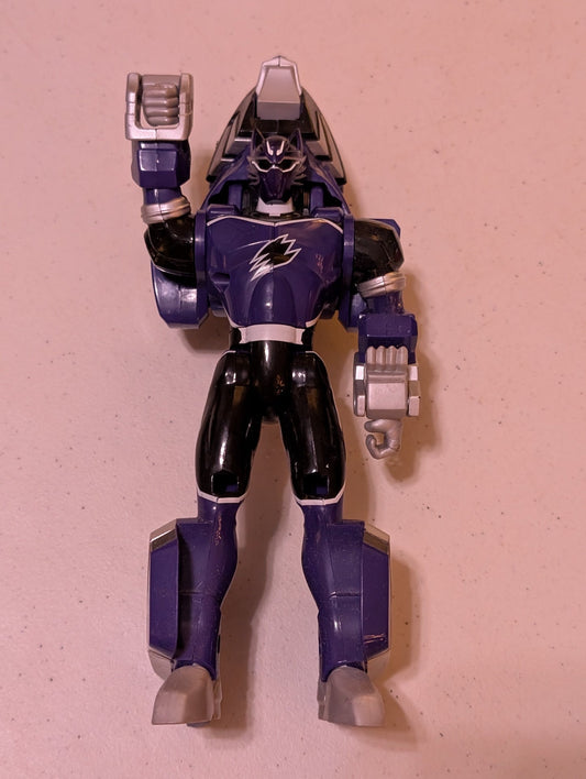 Purple Wolf Megazord 2008 Power Rangers deluxe Jungle Fury (Vintage, Action Figure, Missing parts/accessories, Collectable, Toy)