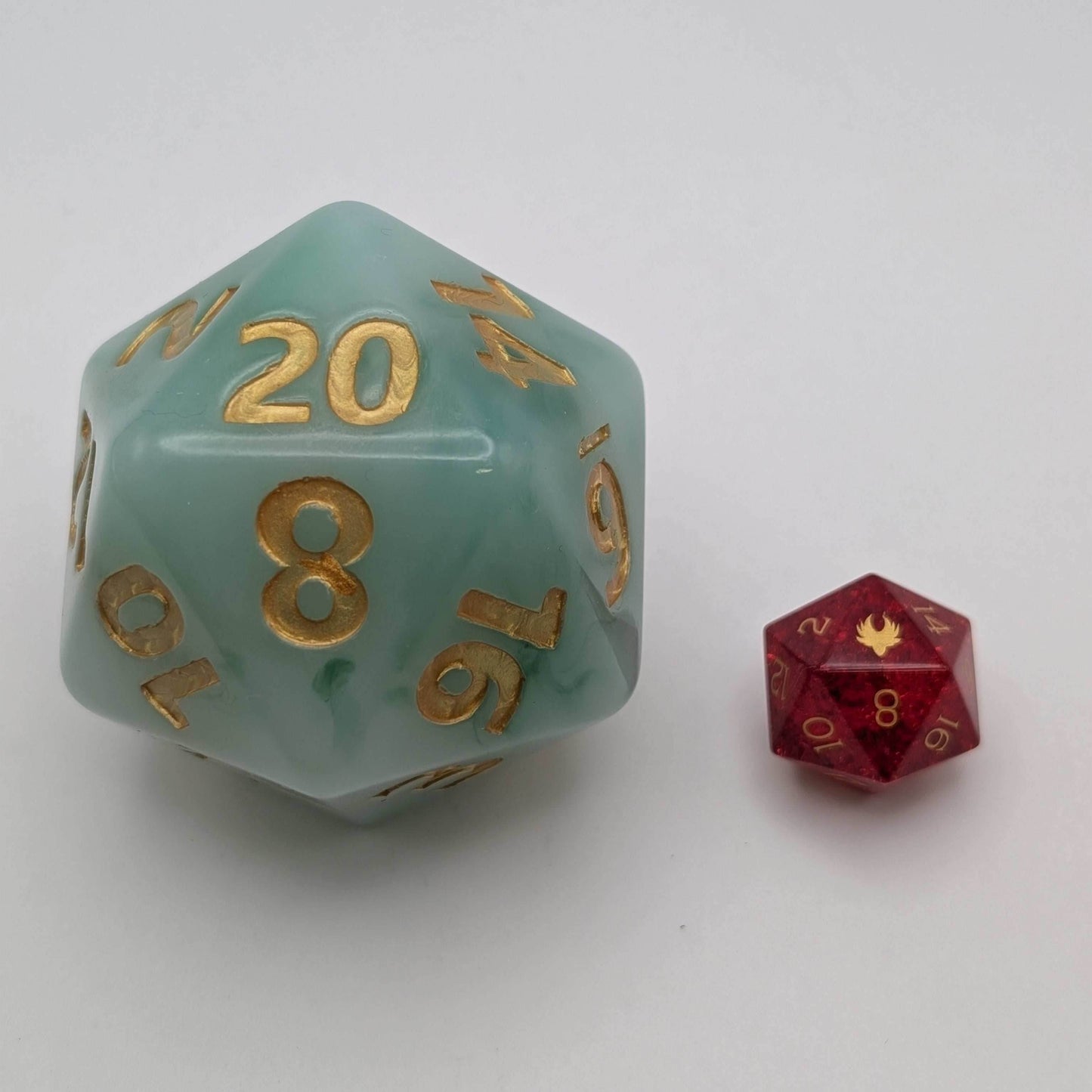 Chonk D20 - 55mm Titan sized D20 - Jaded Dreams
