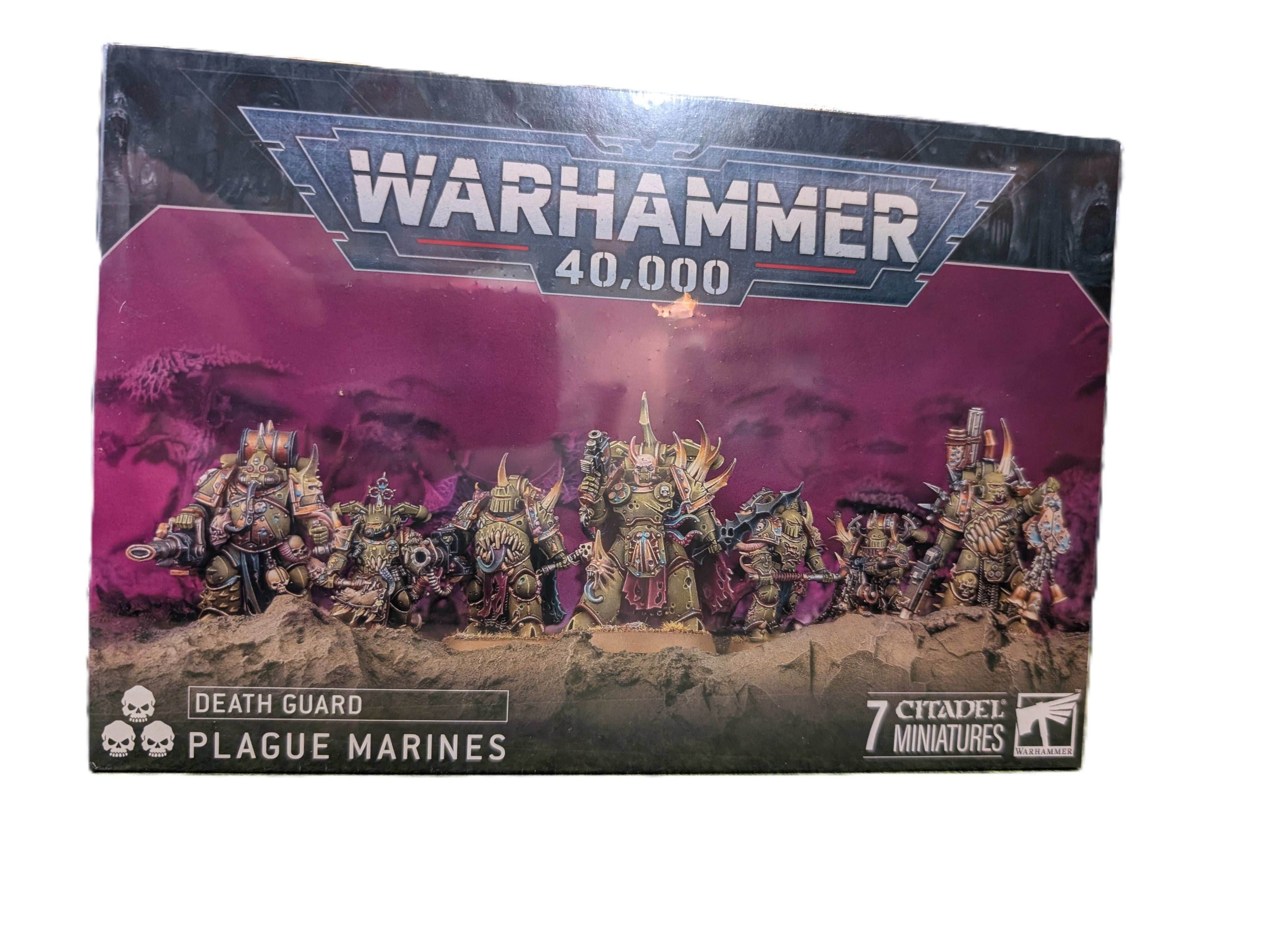 Warhammer 40k Death Guard: Plague Marines - 
