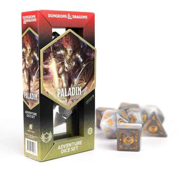 D&D Adventure Dice: Paladin (White / Grey) - 