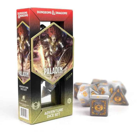 D&D Adventure Dice: Paladin (White / Grey) - 