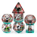 Panda in Bamboo RPG Dice Set - 