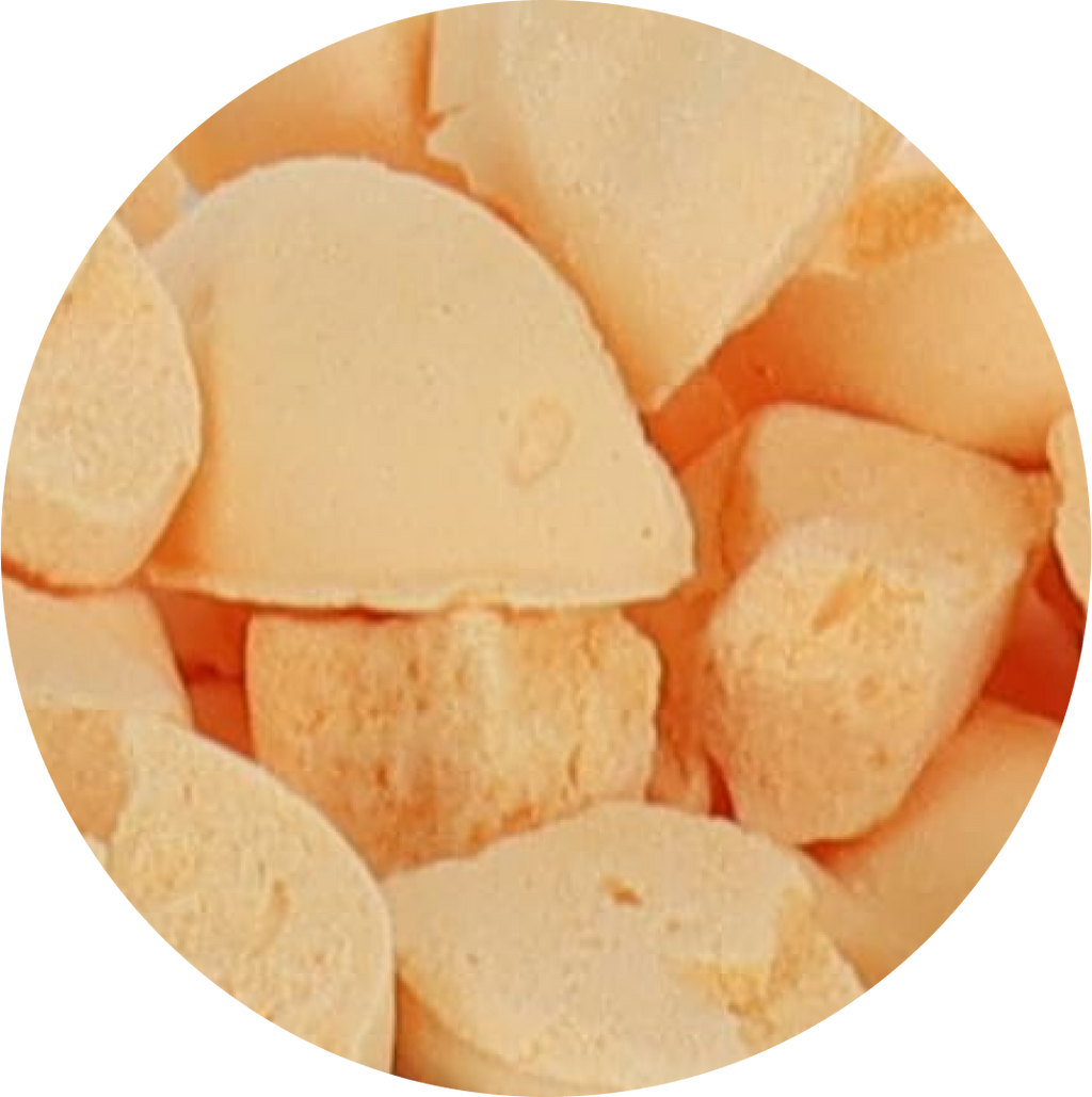 Freeze Dried Ice Cream That Does Not Melt (Bits) Peach