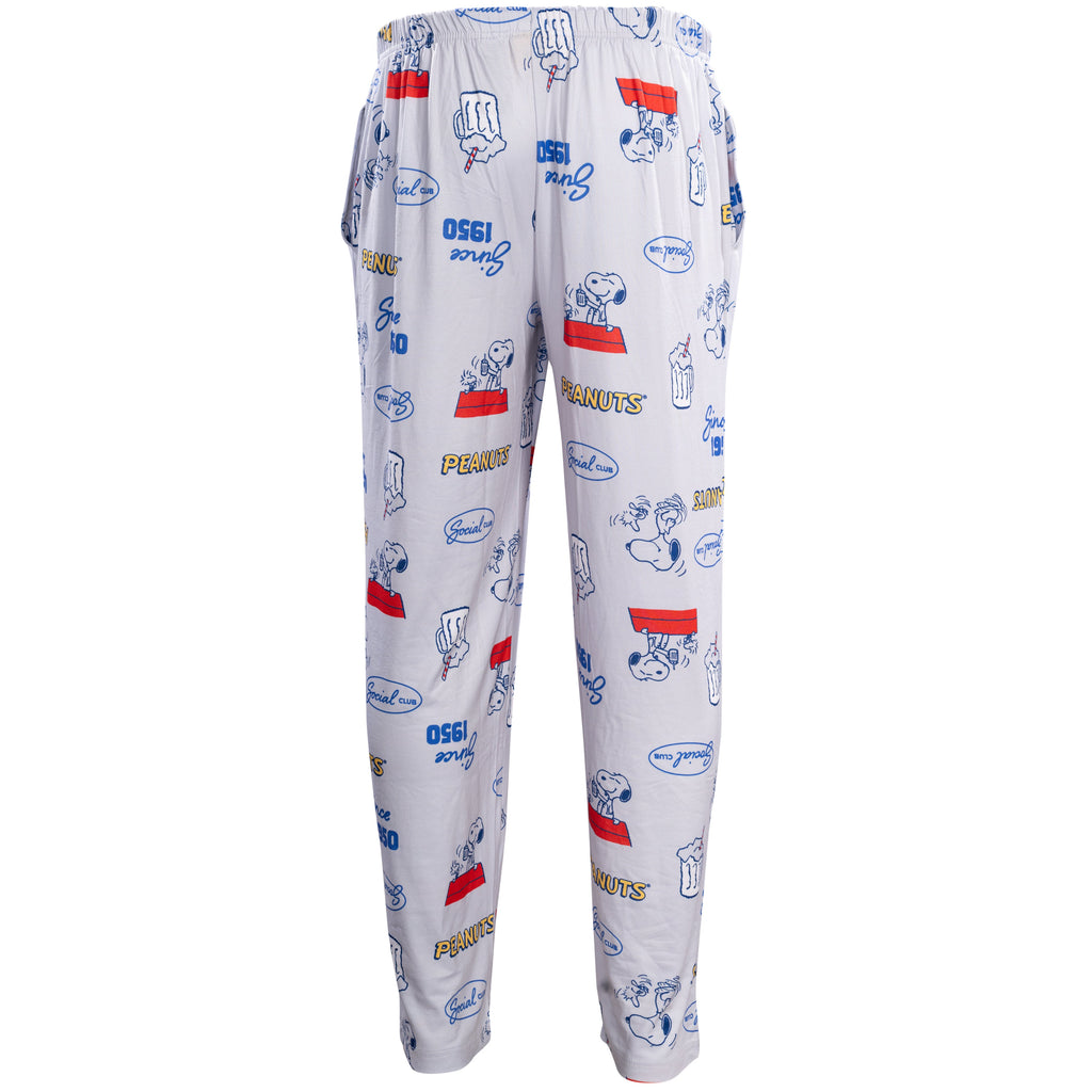 Peanuts Since 1950 Gray Adult Unisex Lounge Pants