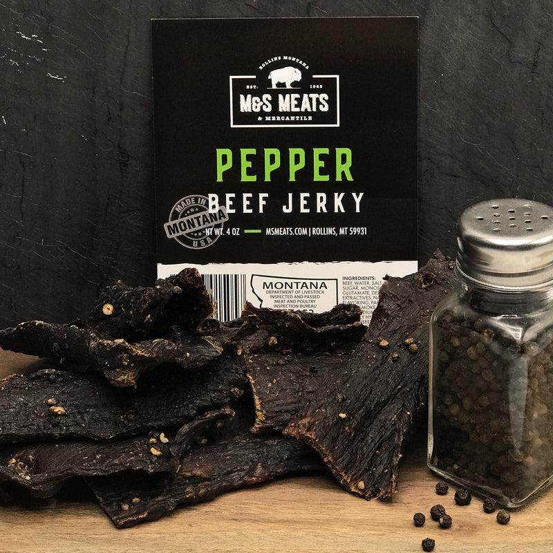 Pepper Beef Jerky - 1/4 lb (4 oz)