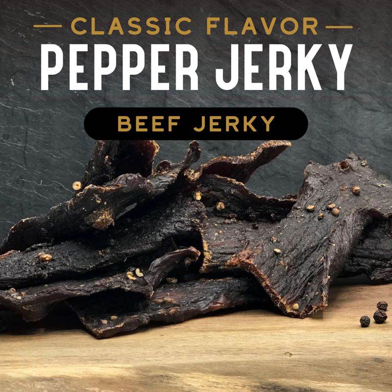 Pepper Beef Jerky - 1/4 lb (4 oz)